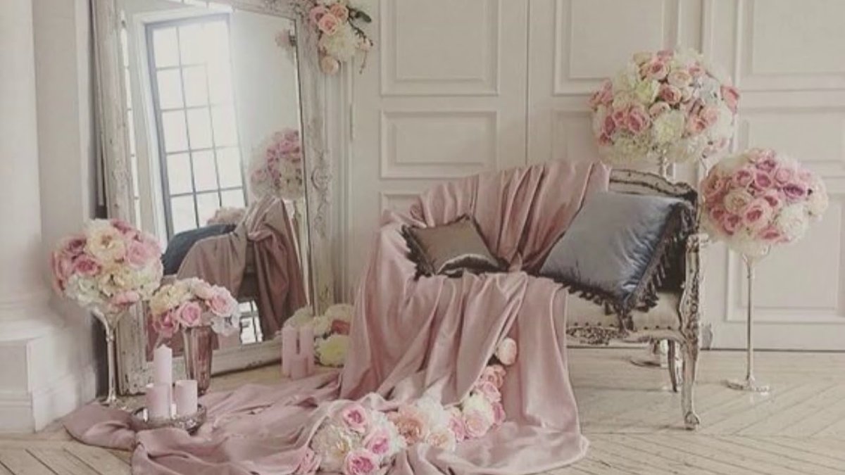 Фотозона в стиле шебби Шик