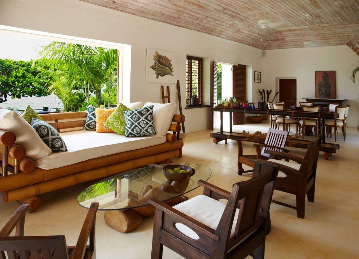 Лампа в стиле Бали