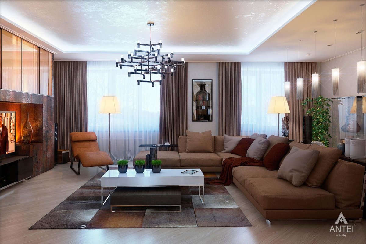 Дуплекс 100 м2 интерьер