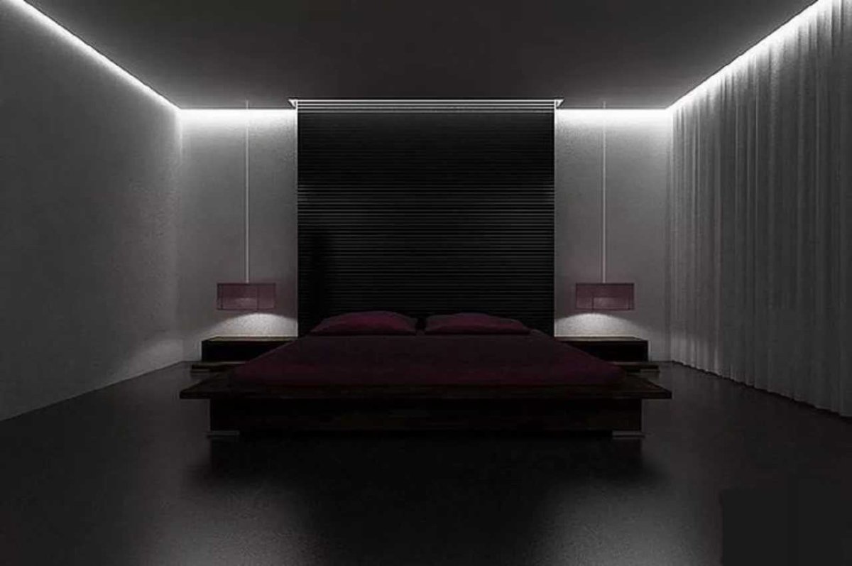 Парящий натяжной потолок