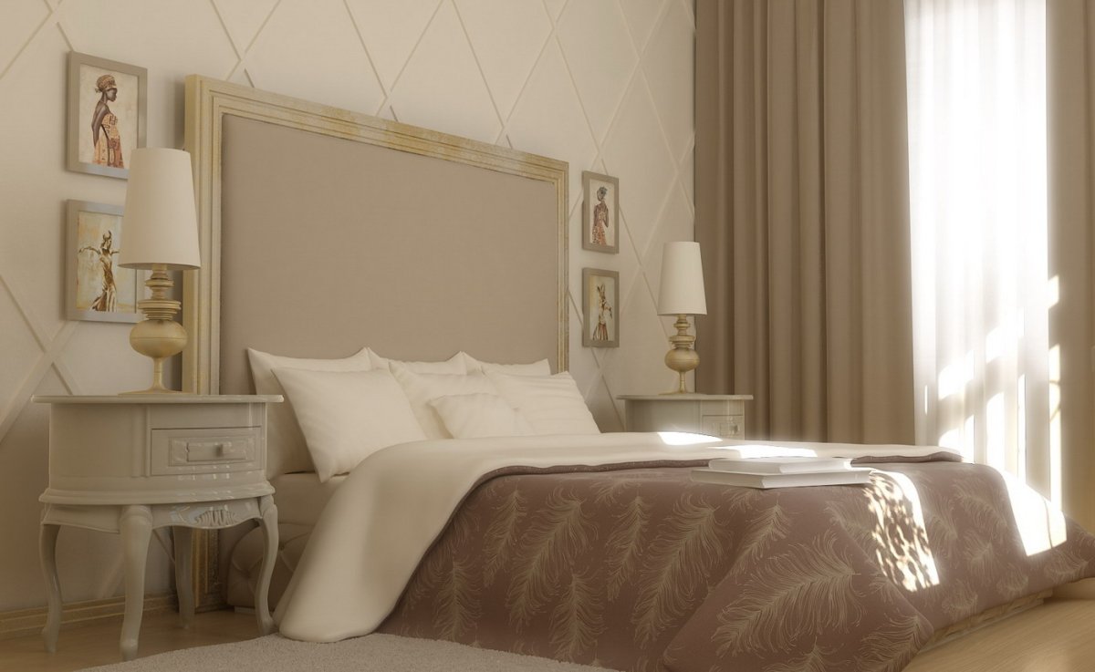 Цвет спальни по фен