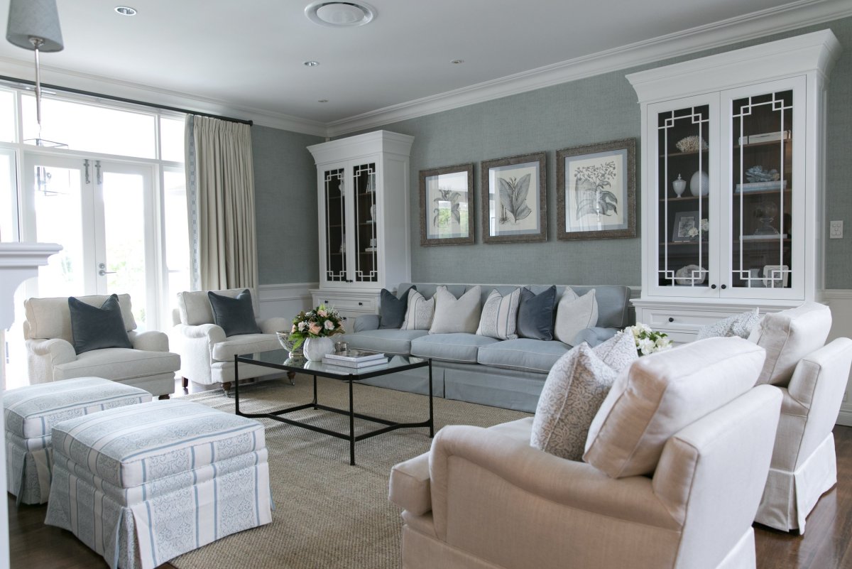 Хэмптонс интерьер