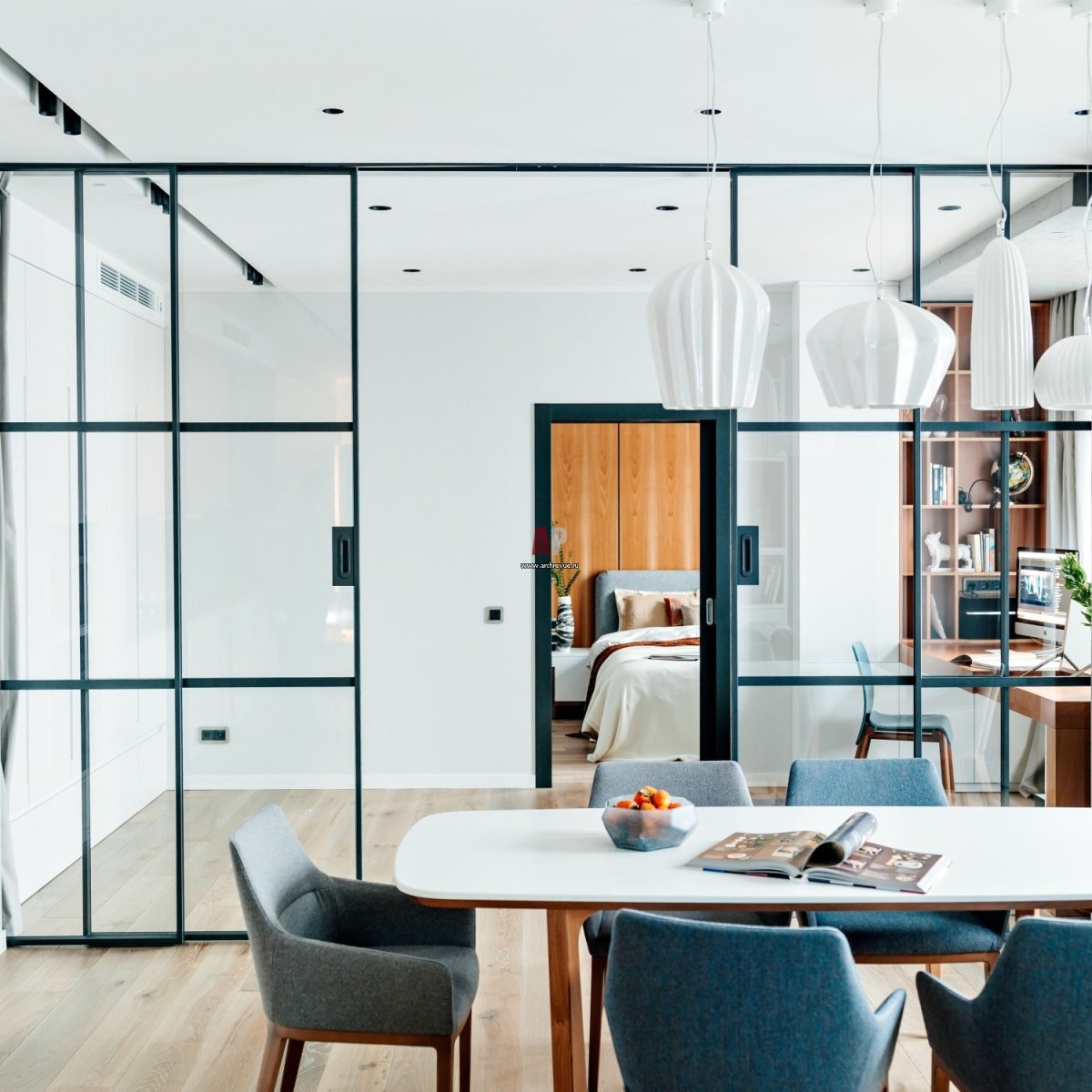 Перегородка в стиле Минимализм