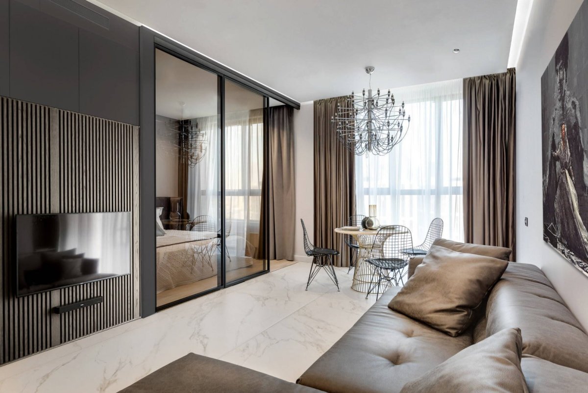 Зонирование в современном интерьере