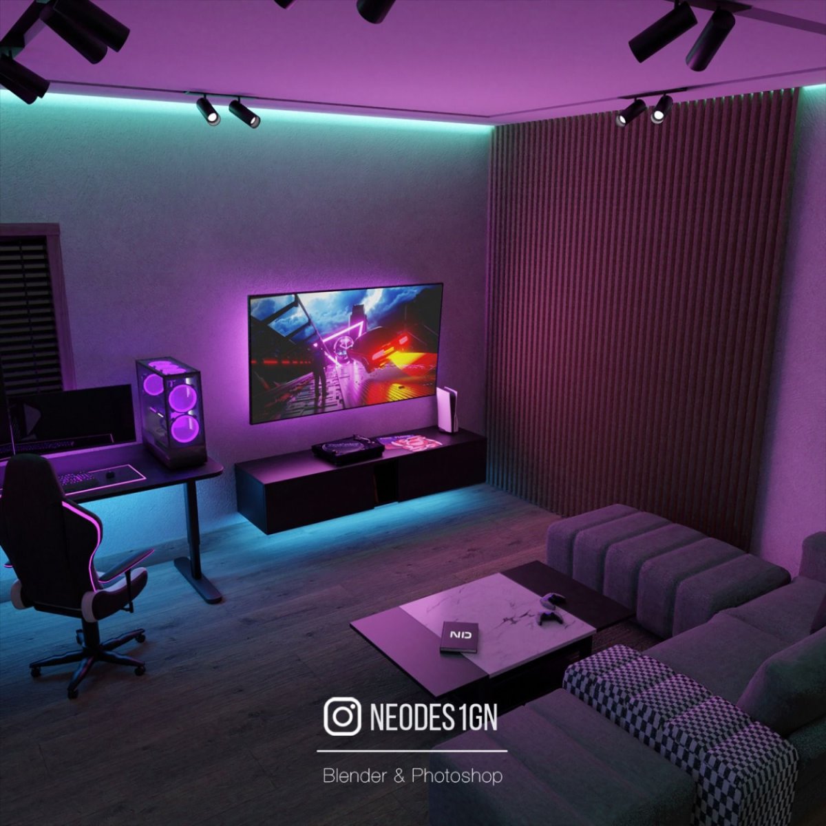 Стримерская комната