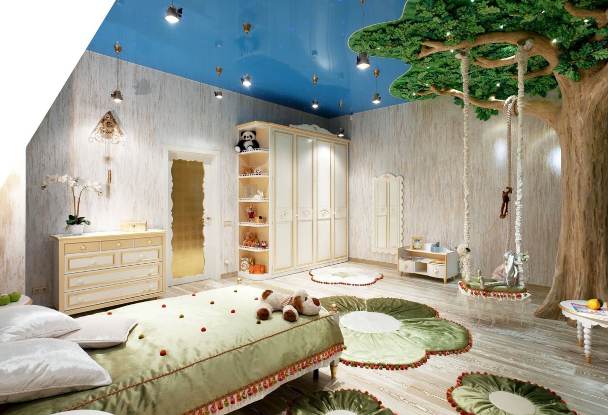 Необычные детские комнаты