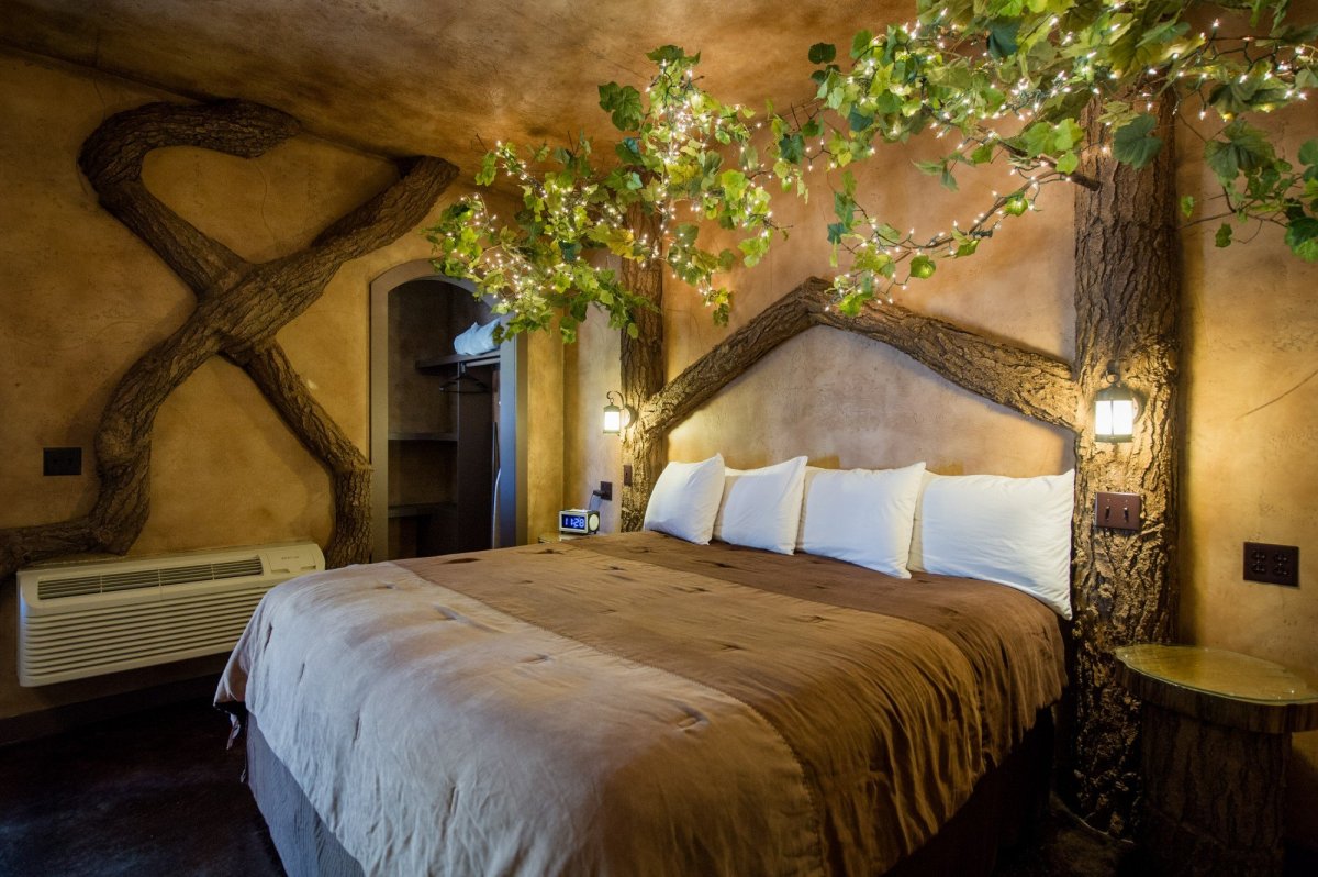 Комната в стиле леса