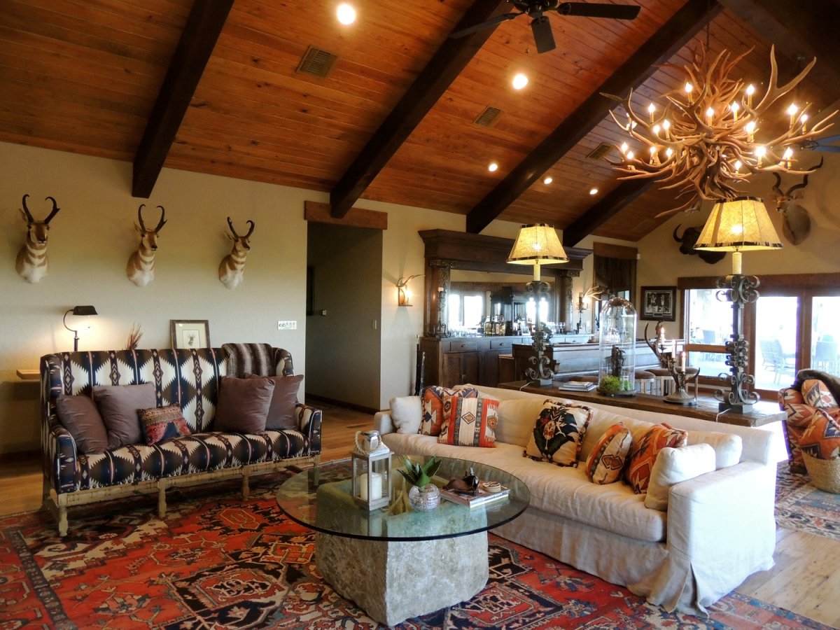 Стиль ранчо в интерьере