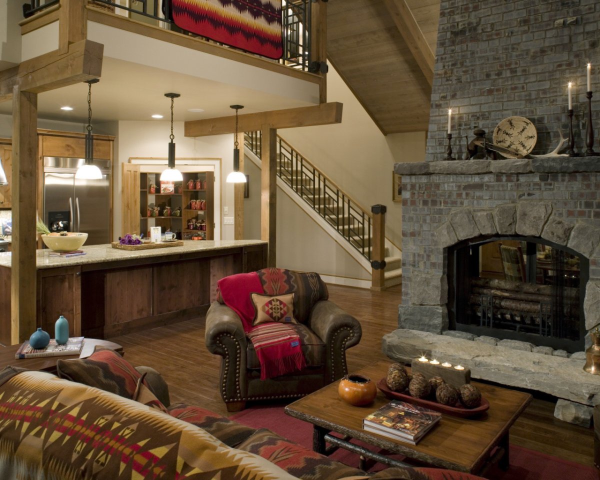 Дизайн в стиле ранчо