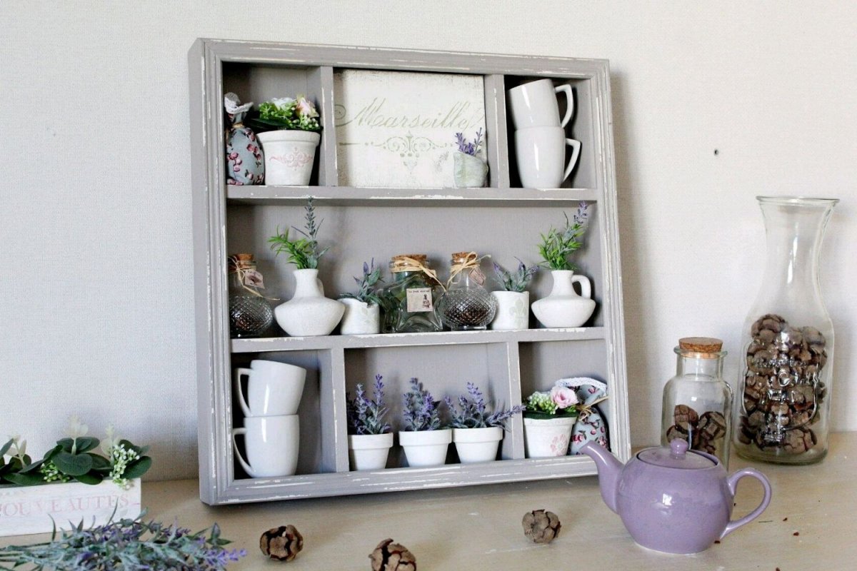 Стеллаж для цветов Прованс