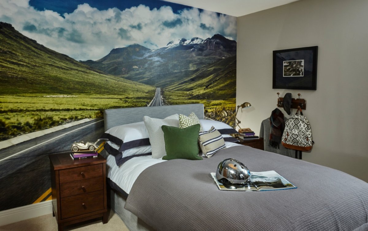 Фреска в мужскую спальню