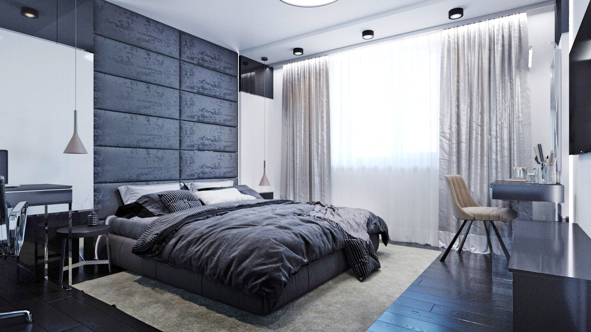 Интерьер комнаты для молодого парня