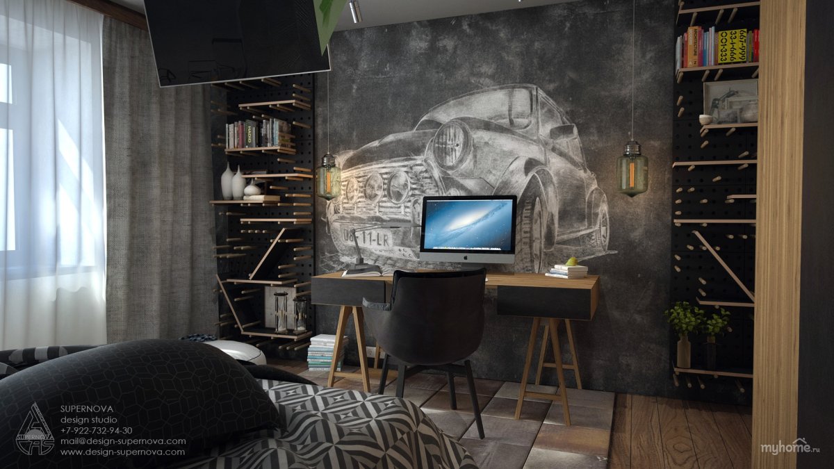 Комната для парня 25 лет