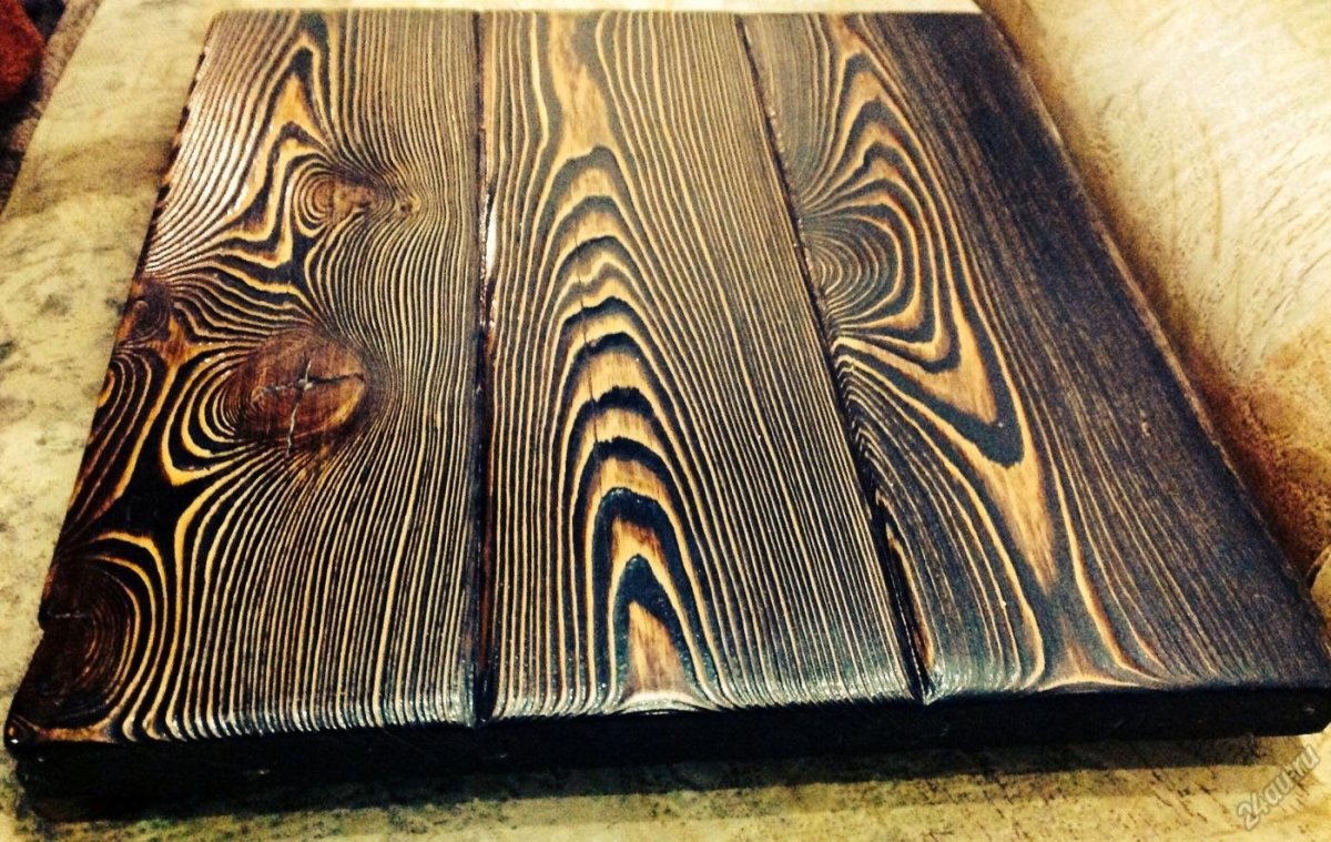 Браширование лиственницы