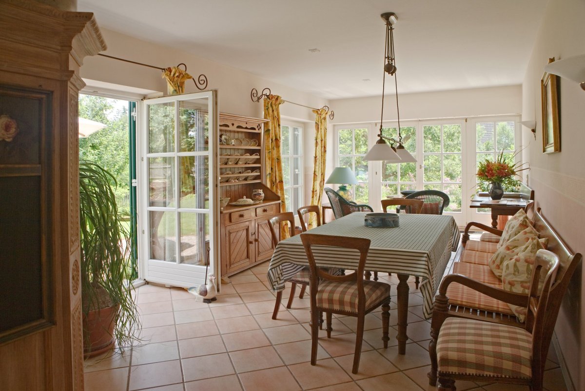 Английский сельский интерьер