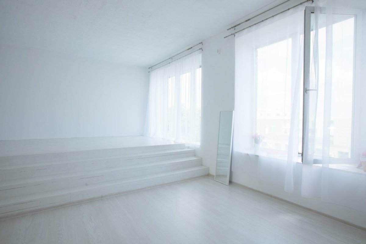 Красивый светлый интерьер