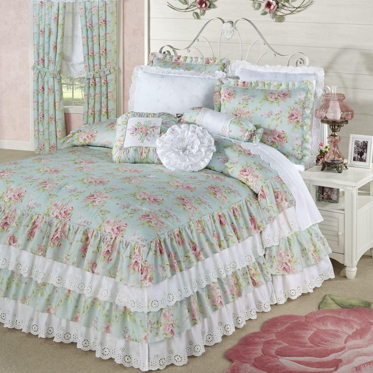 Покрывало Прованс шебби Шик