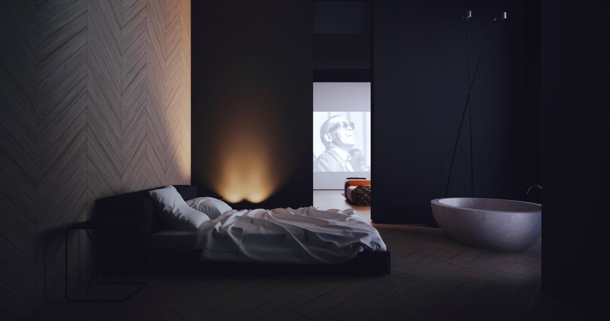 Спальня Минимализм