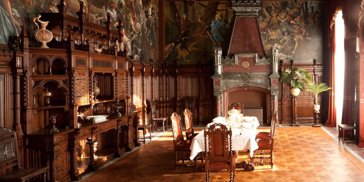Интерьер королевских покоев замка Тауэр