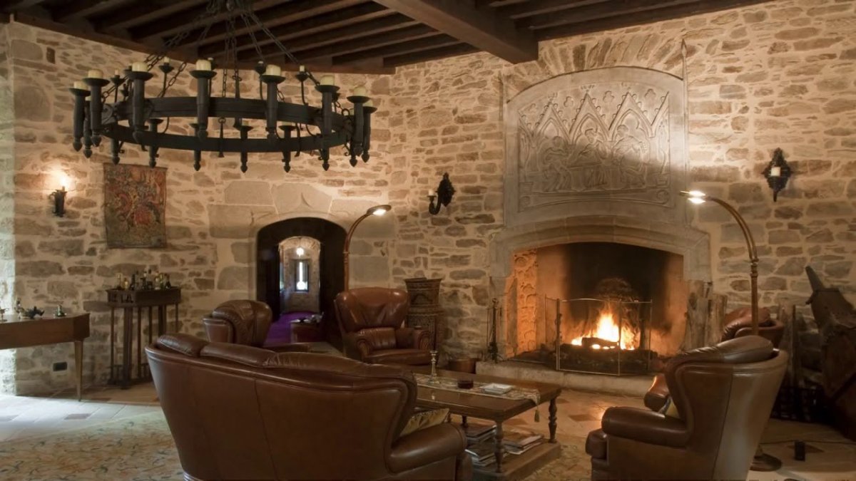 Романский стиль в интерьере