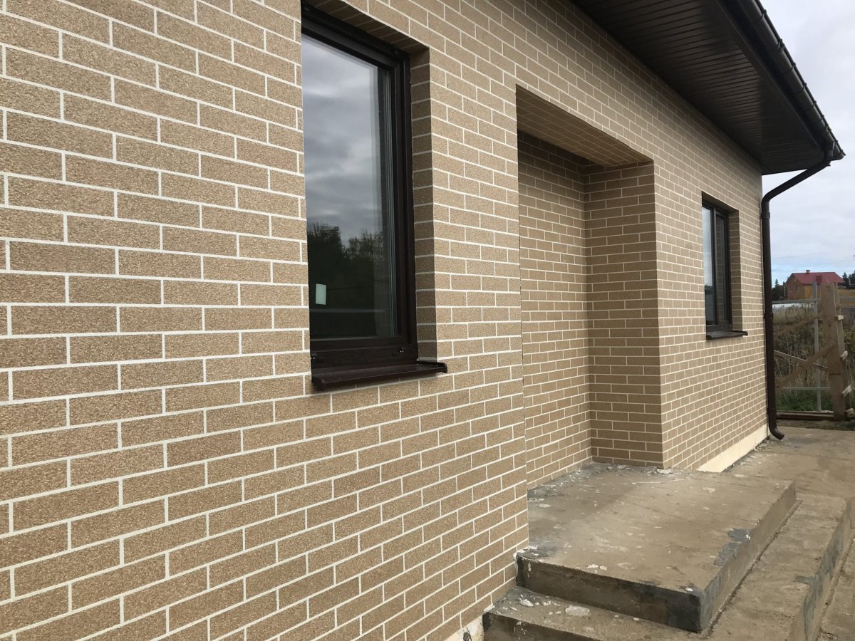 Фасадная система АМК под кирпич