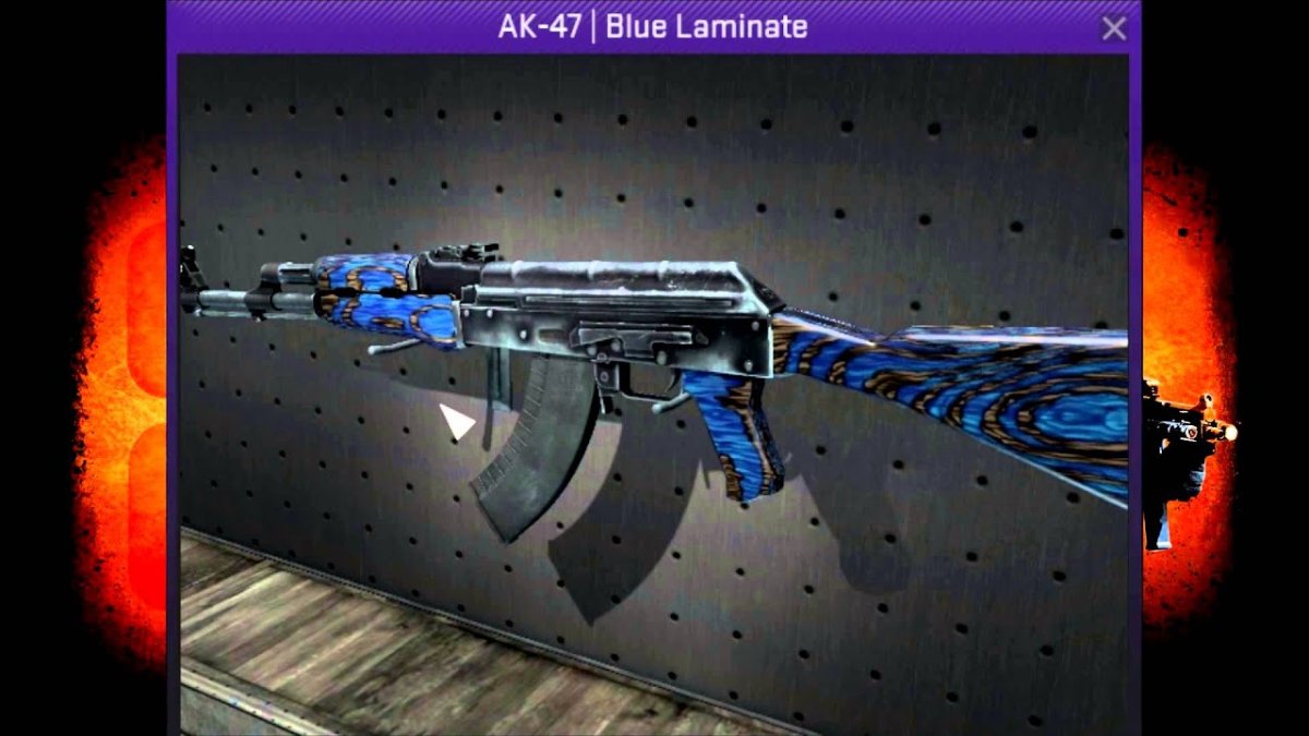 Дигл синий ламинат