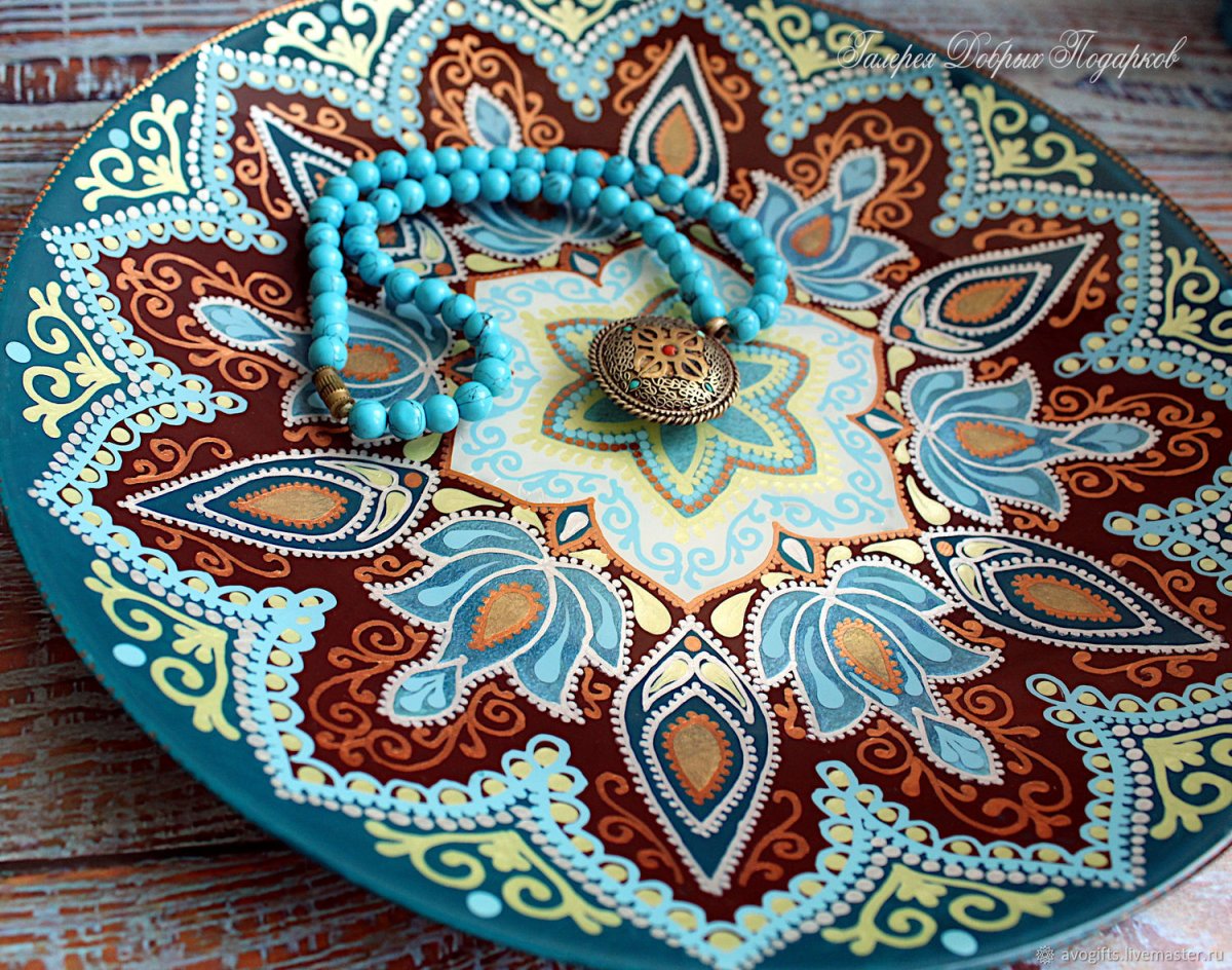 Тарелки в Восточном стиле