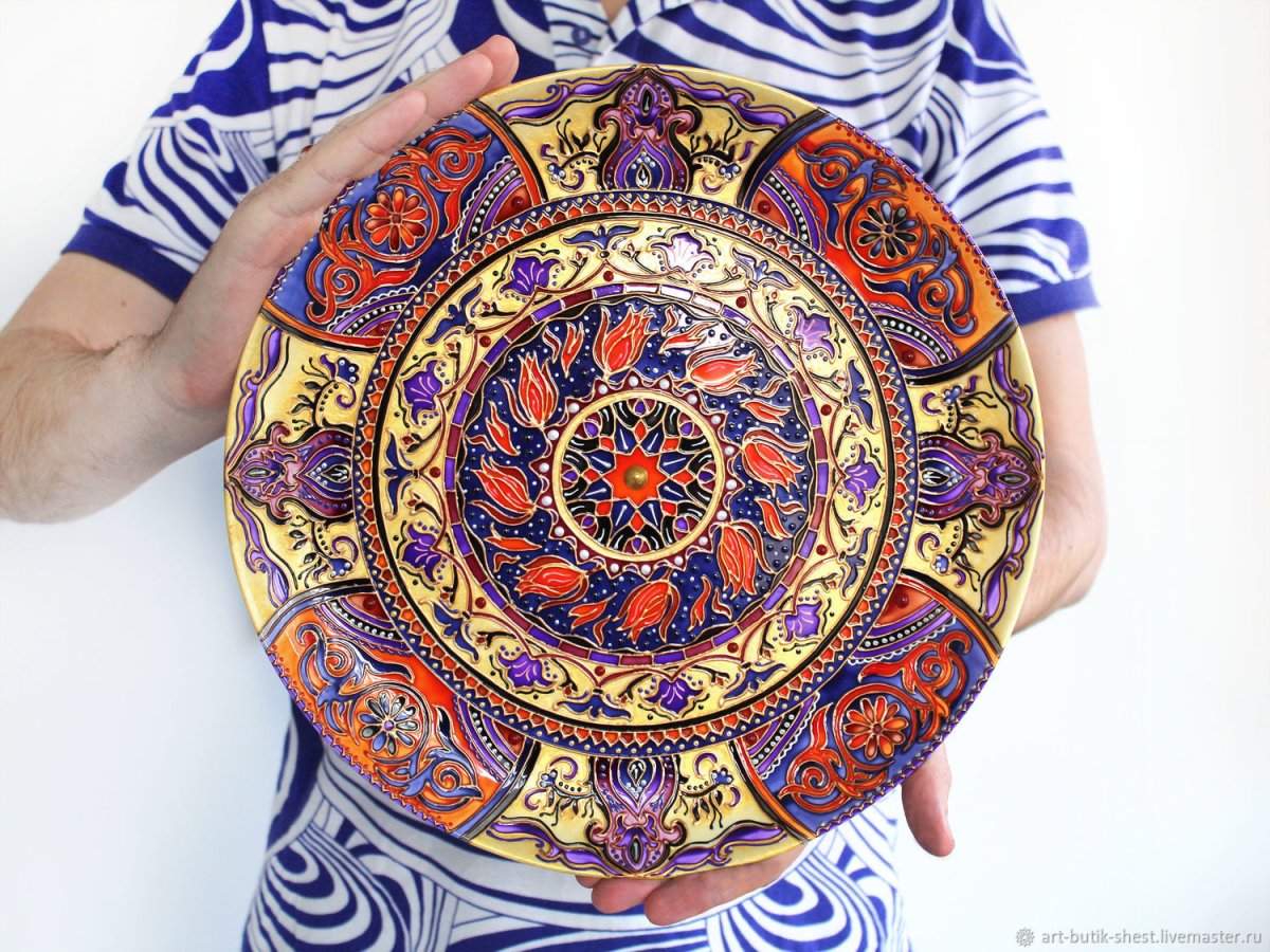 Тарелки в Восточном стиле