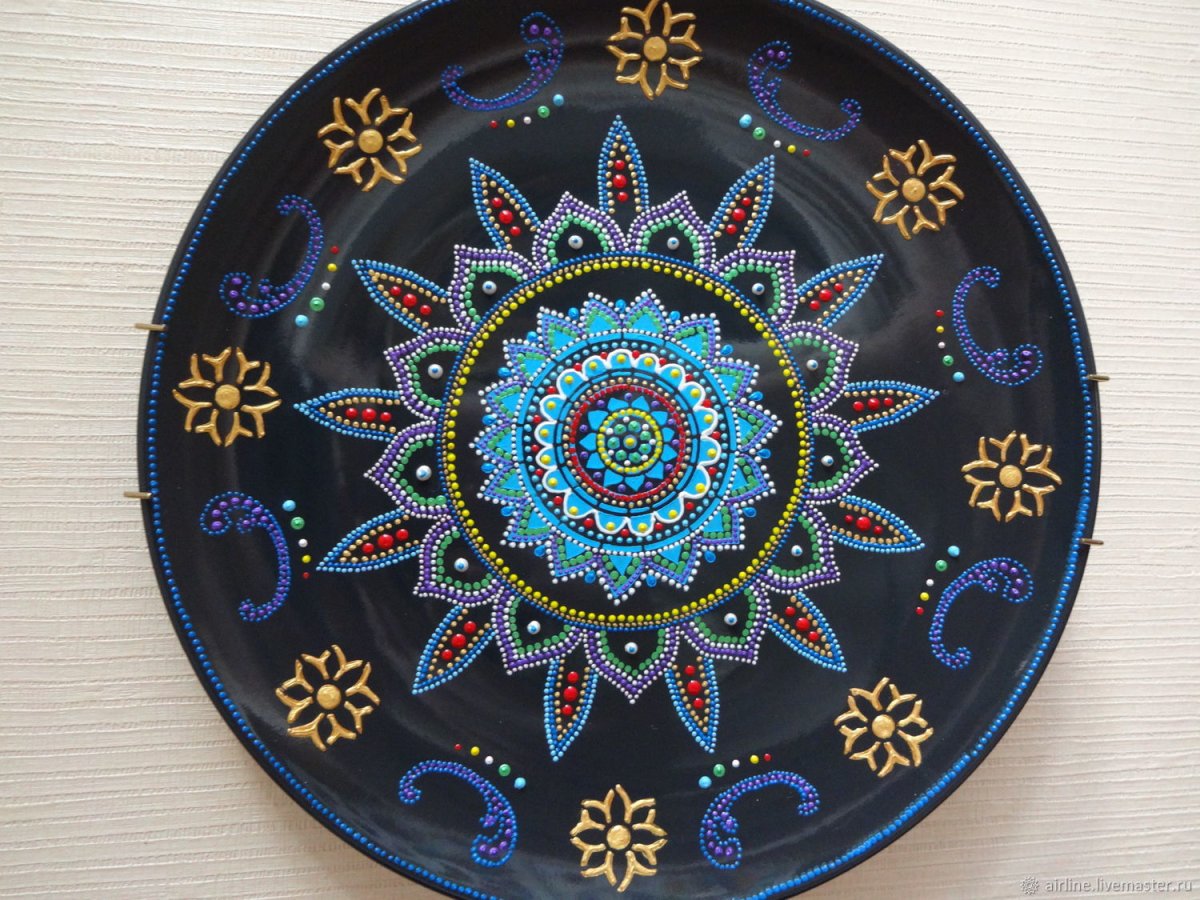 Точечная роспись в Восточном стиле