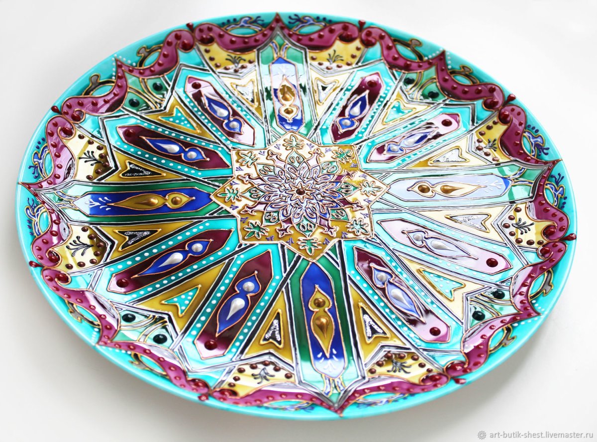 Тарелки в Восточном стиле