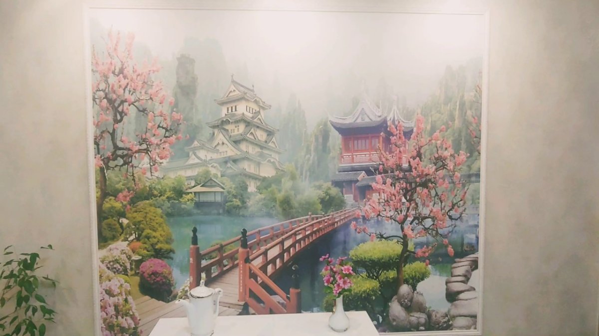 Фреска в китайском стиле