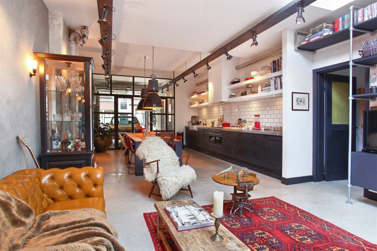 Интерьер в стиле Амстердам