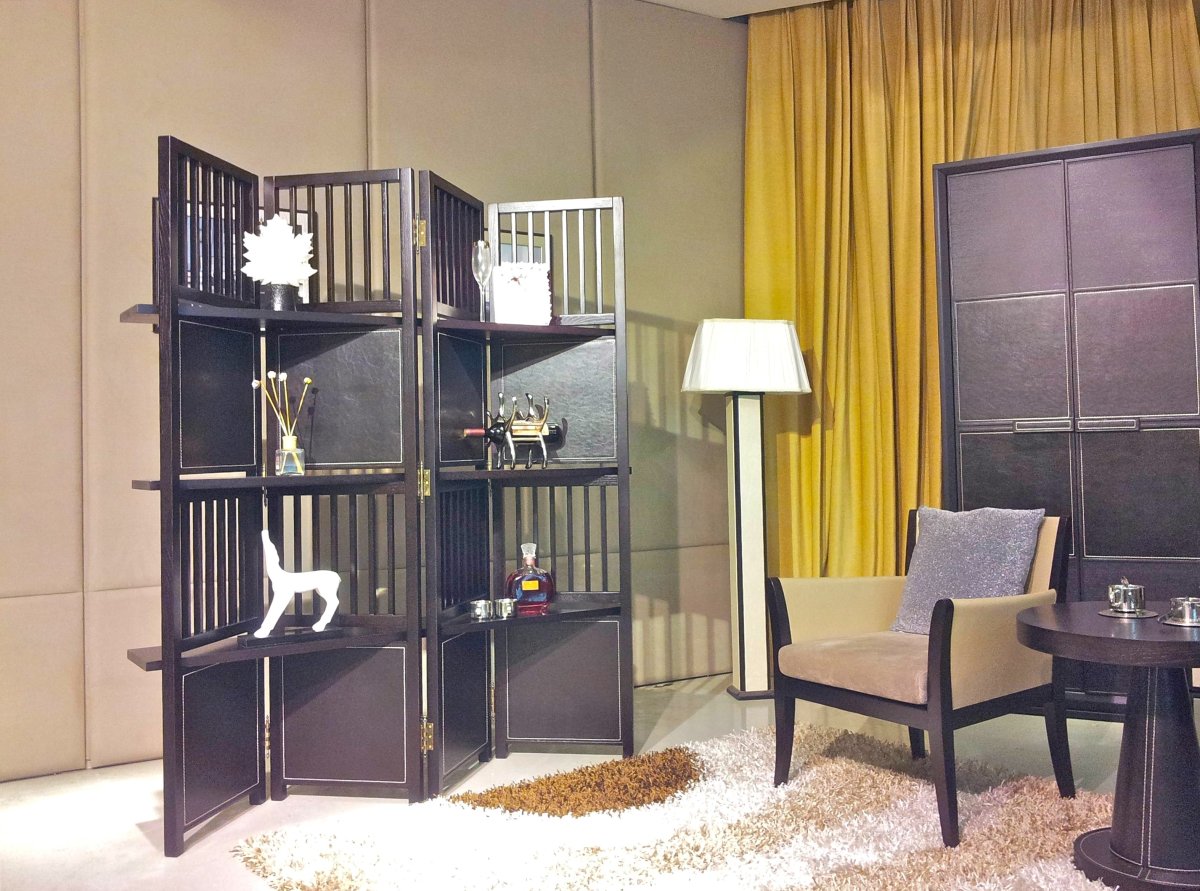 Высокие ширмы перегородки для комнаты