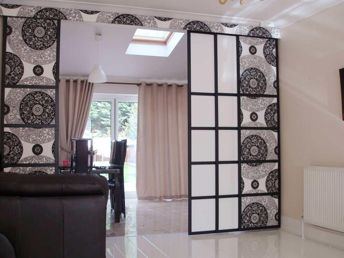 Перегородки внутрикомнатные зональные