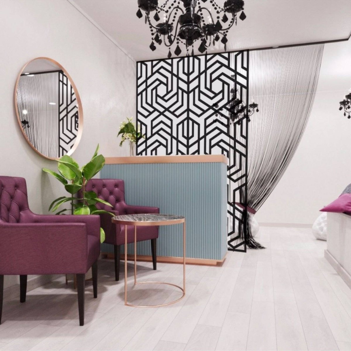 Ширмы для зонирования пространства