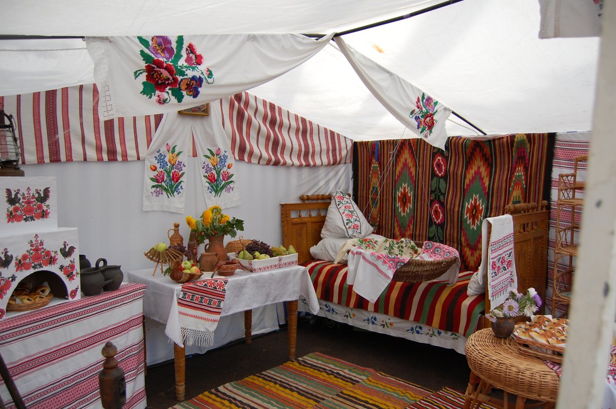 Убранство украинской хаты