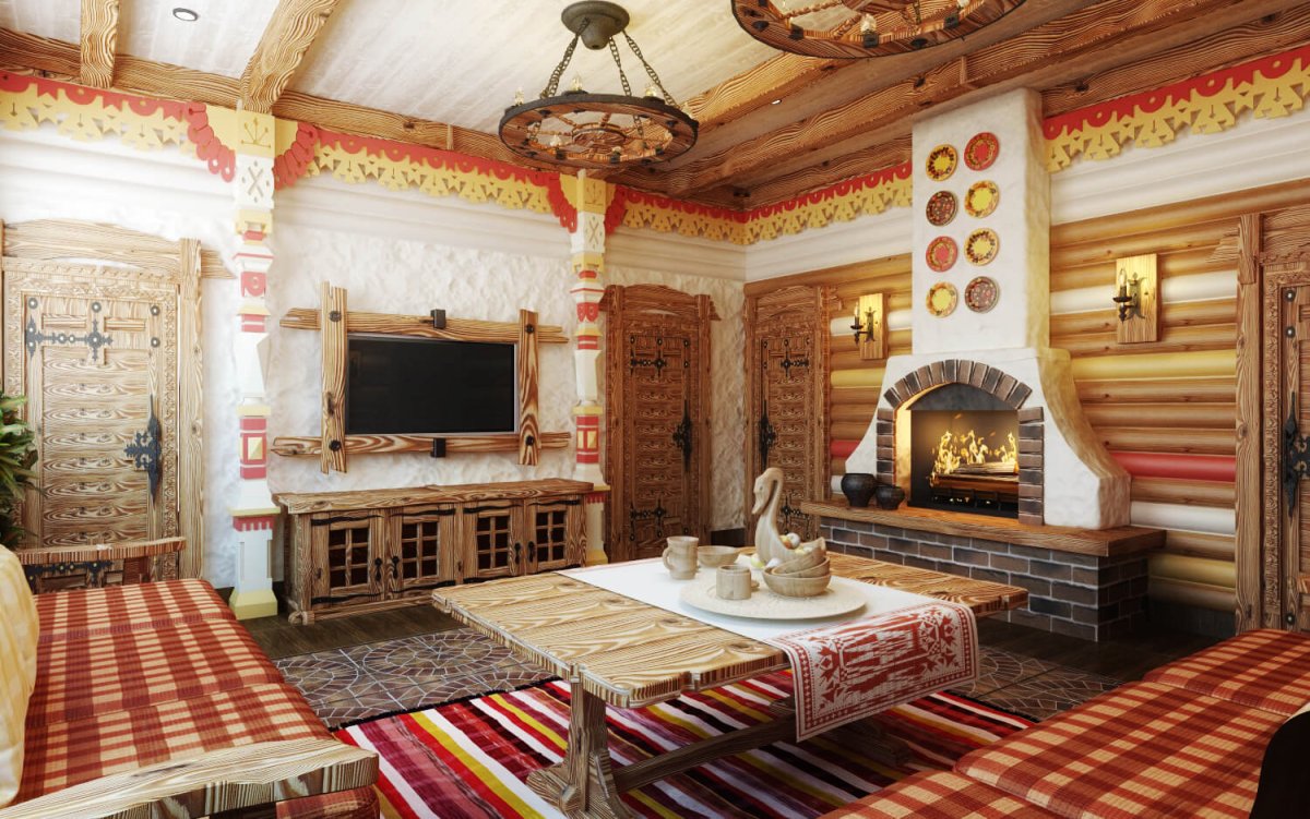 Украинский стиль в интерьере