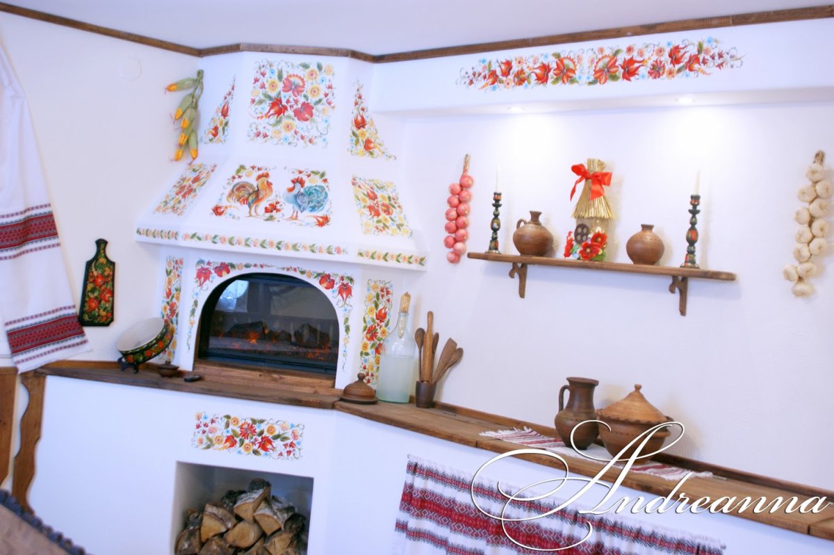 Украинский стиль в интерьере