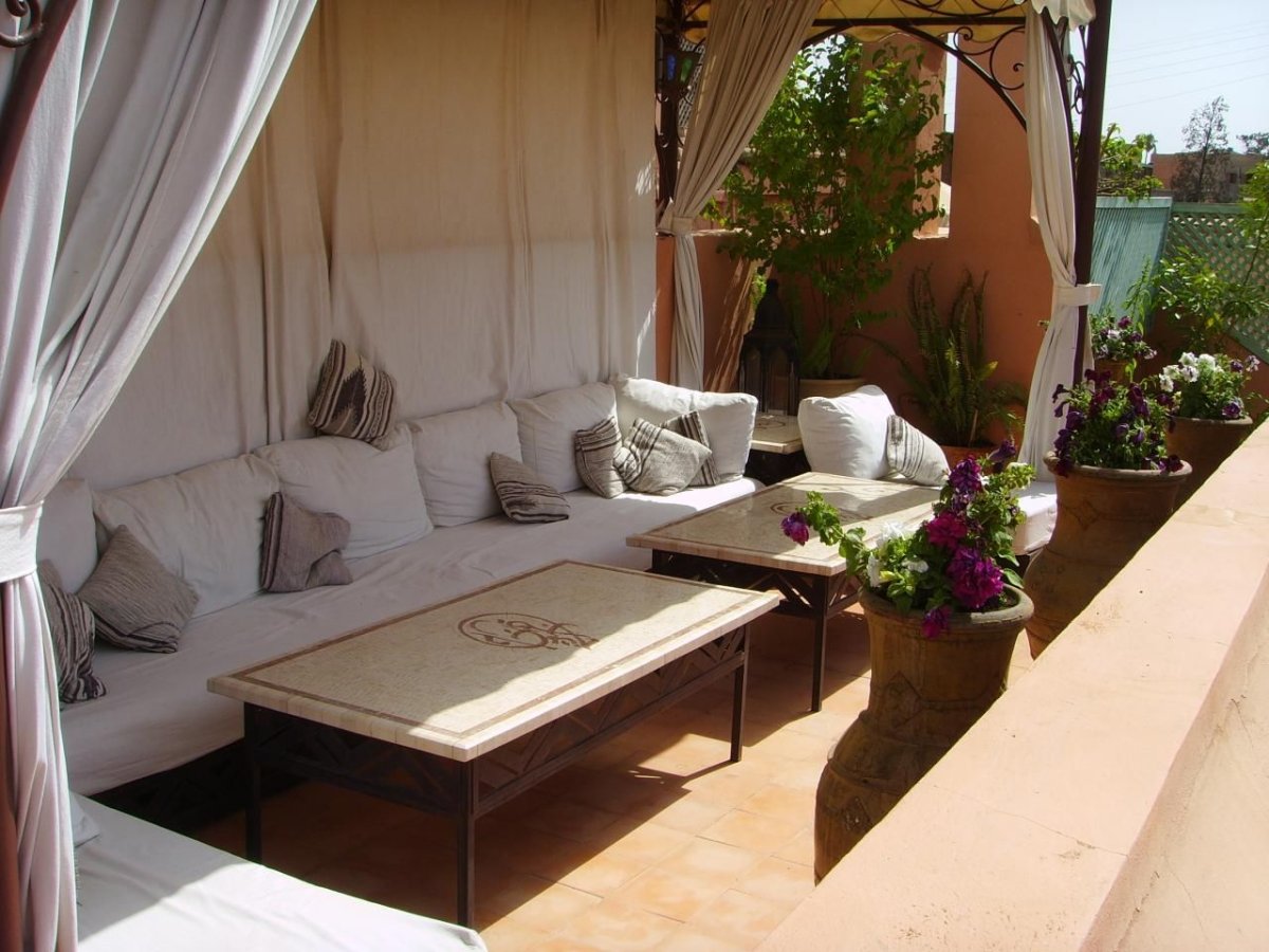 Веранда в стиле Марракеш