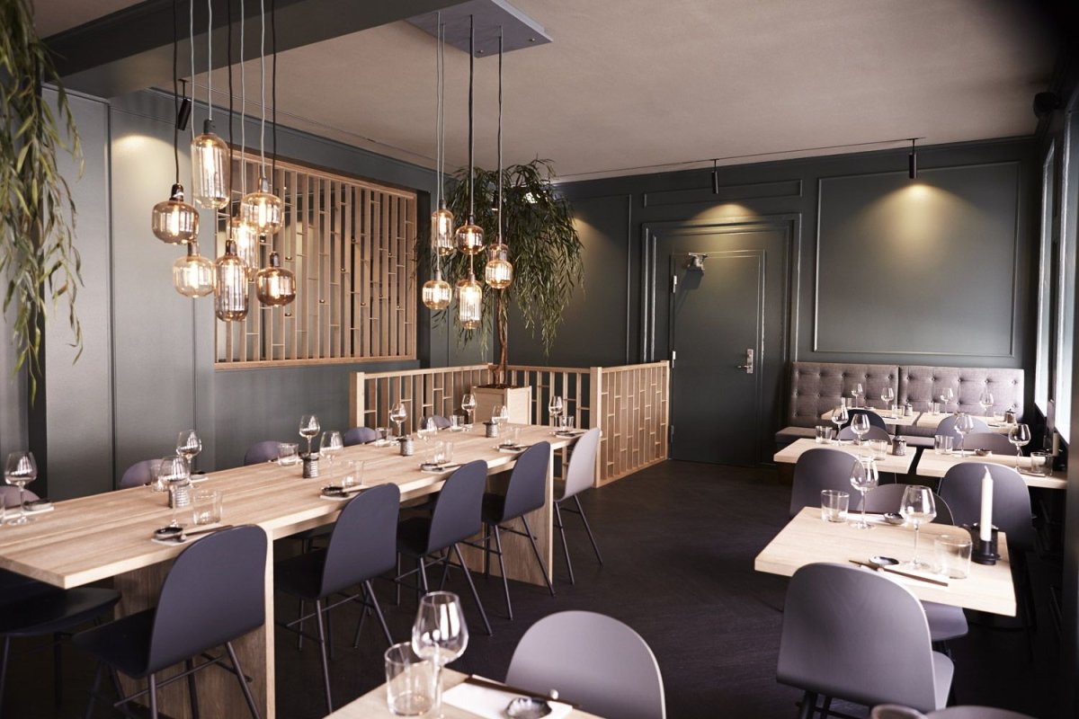 Цвет в интерьере ресторана