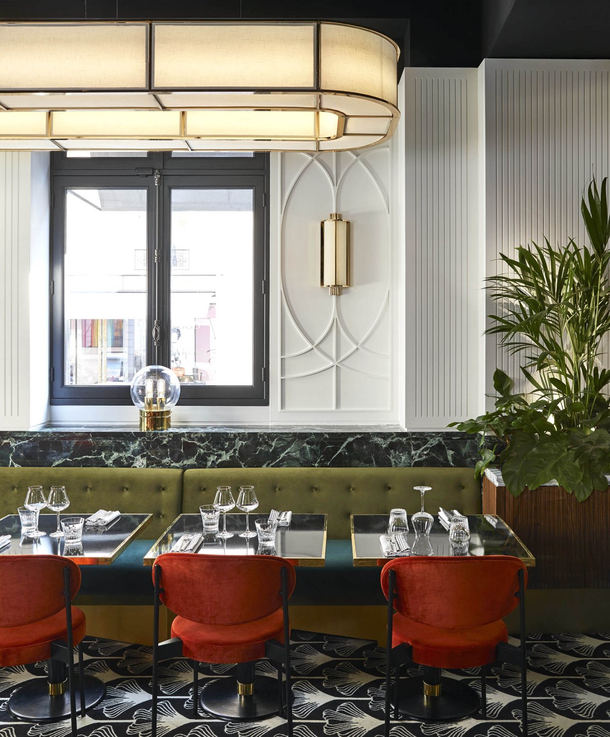 Кафе в стиле арт деко