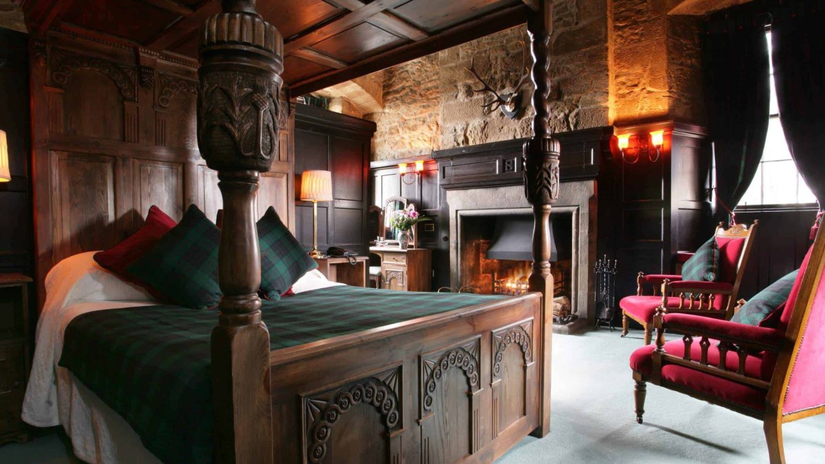 Манор особняк Шотландия интерьер