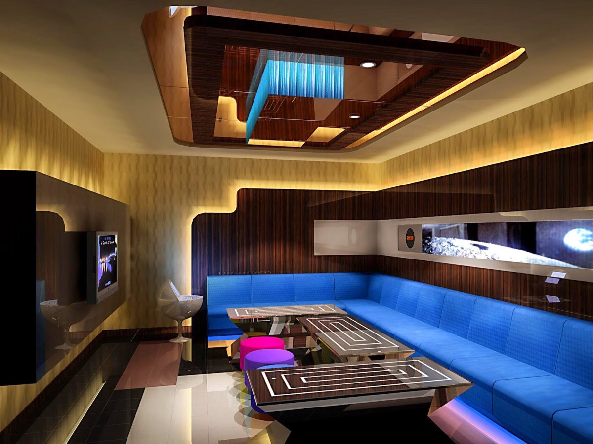 Украшение комнаты неон