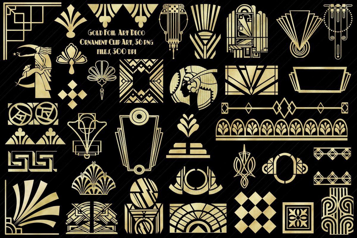 Орнамент ар деко Египет