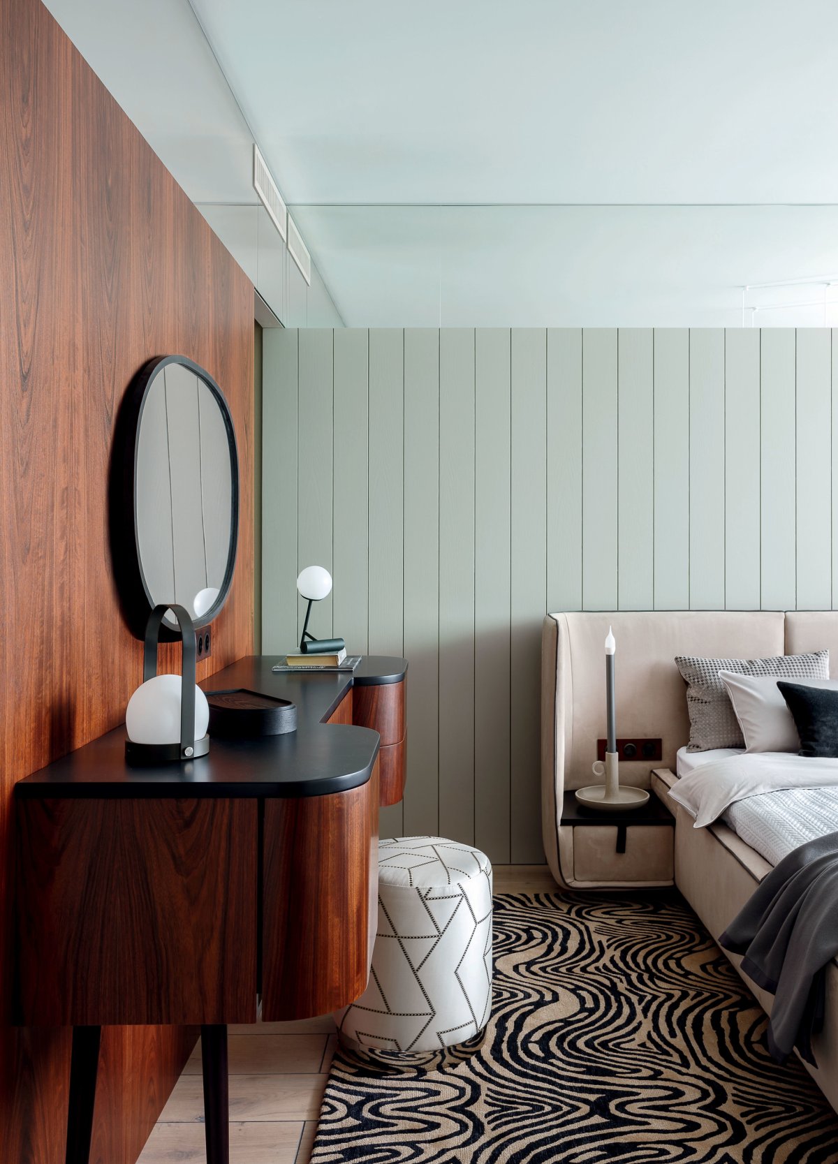 Панель МДФ дуб берген фото в интерьере