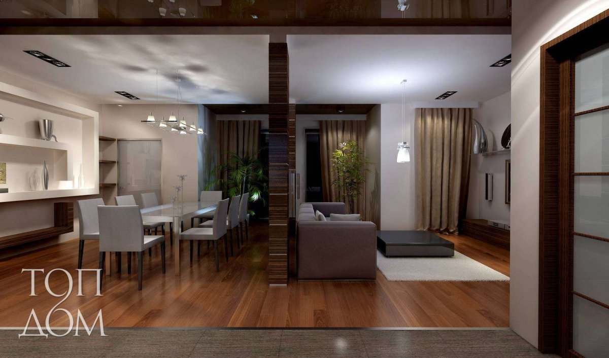 Напольное покрытие в однокомнатной квартире