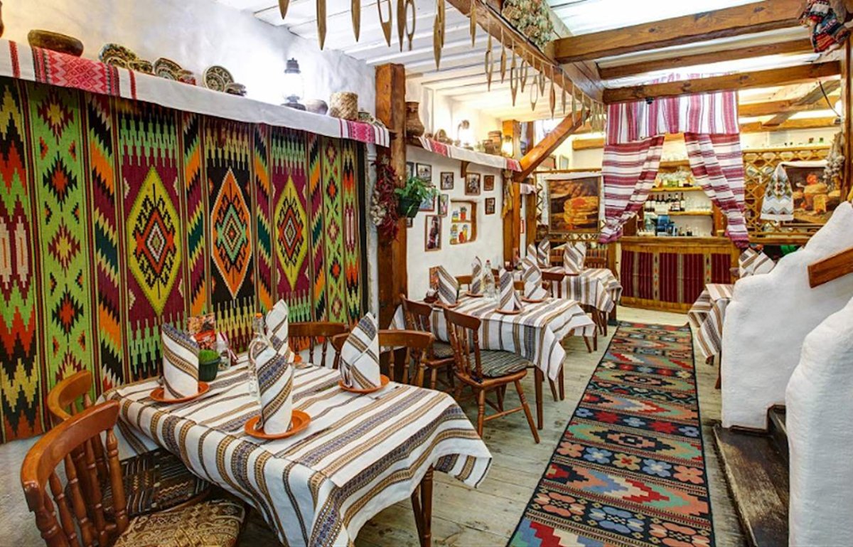 Кафе в русском народном стиле