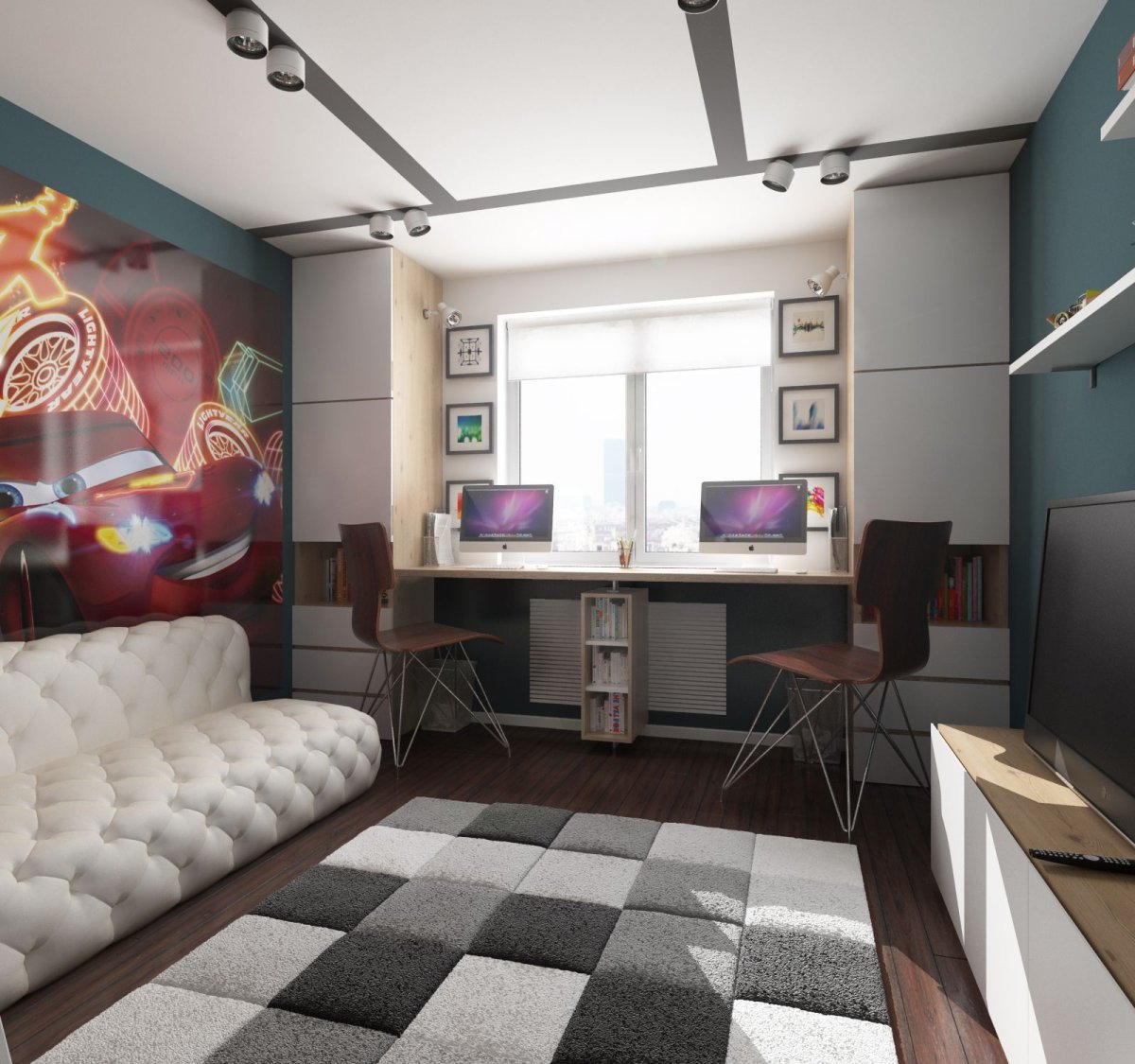Интерьер детской комнаты