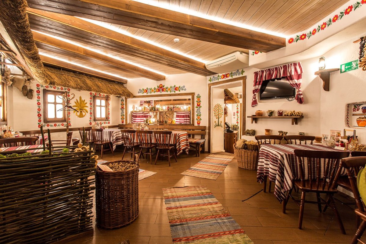 Кафе в украинском стиле