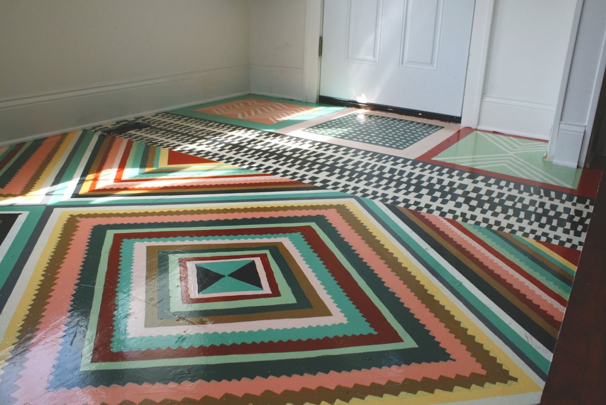 Декоративный бетон для пола